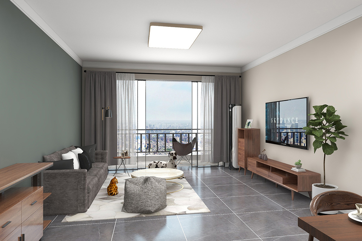 云景山語城105㎡現(xiàn)代簡(jiǎn)約風(fēng)格案例